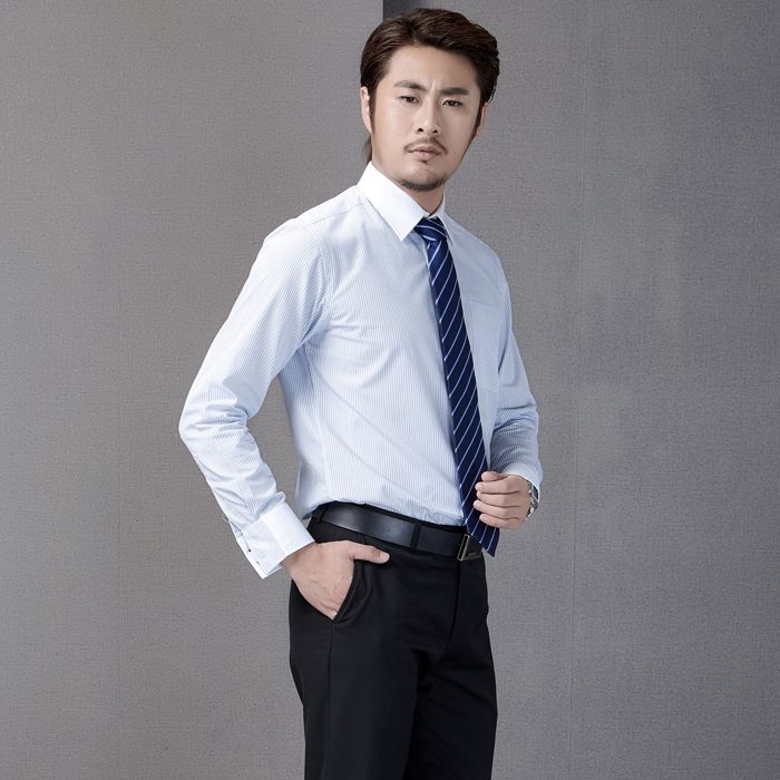 男女職業(yè)襯衫長袖JL-CY450